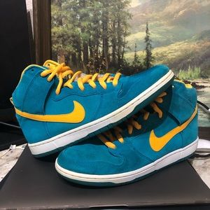 Nike SB Dunk High “Tropical Teal” sz 11